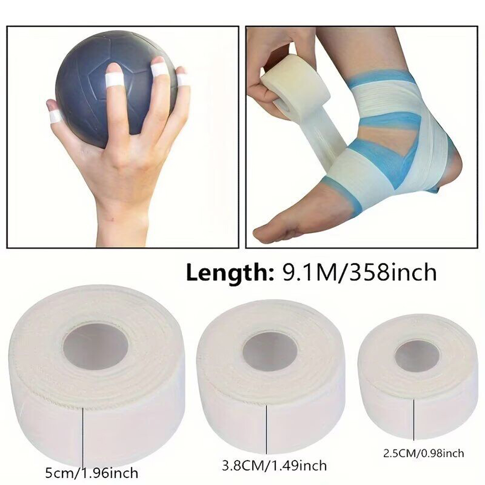 3 рулона белой спортивной спор – обзор и цена Finger Tape Athletic